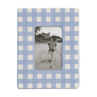 Gingham Photo Frame | Preppy Dorm Accessories