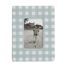 Gingham Photo Frame | Preppy Dorm Accessories