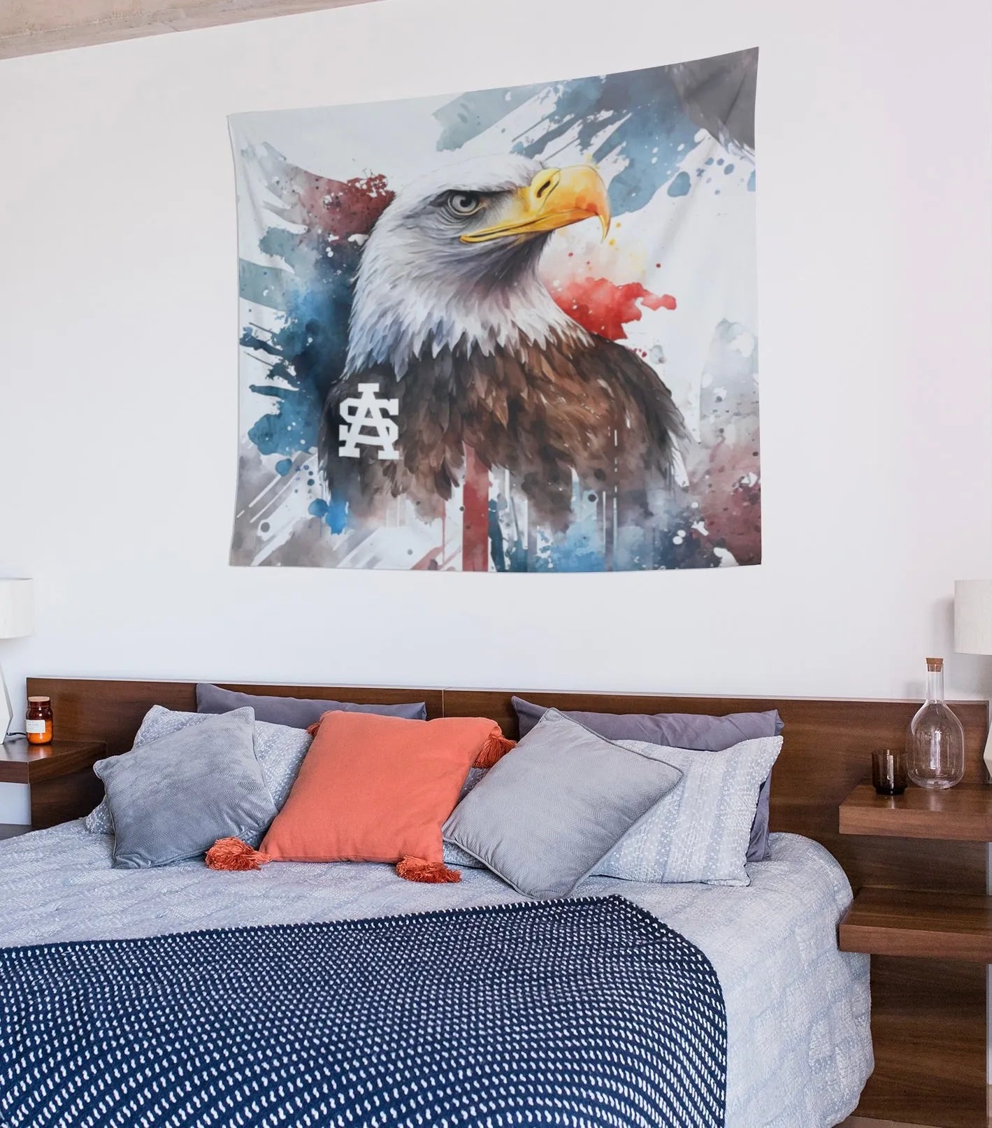 University of South Alabama Wall Tapestry - Eagle 60"x50" | Dorm Decor